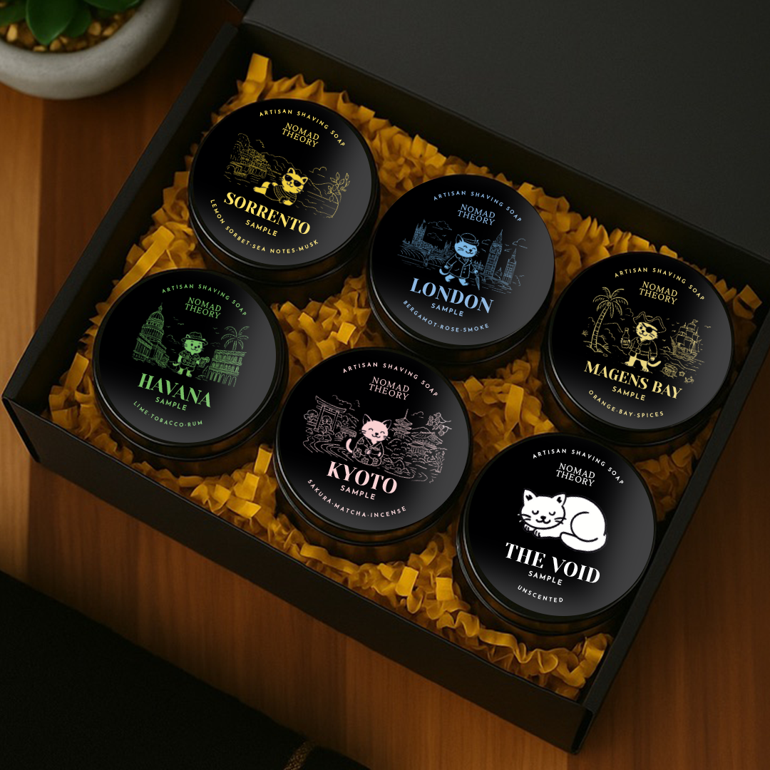 Nomad Theory Shaving Soap Discovery Set