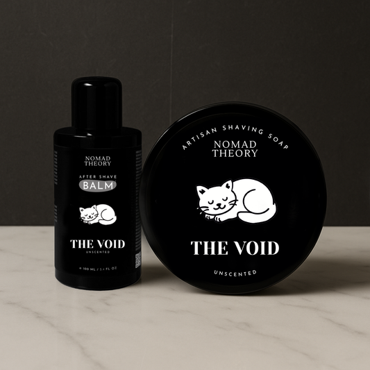 Nomad Theory THE VOID Aftershave Balm and Shaving Soap
